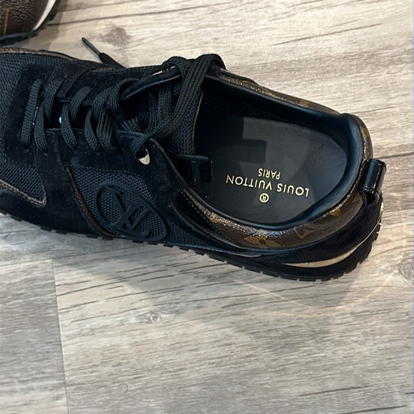 Louis Vuitton Suede Monogram Run Away Sneakers - Picture 3 of 6